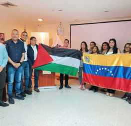 Trabajadores del Ipasme se solidarizan con Palestina